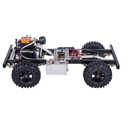 1/10 Scale 4WD Custom Nitro RC Car Chassis with Toyan 4-Stroke Engine RTR