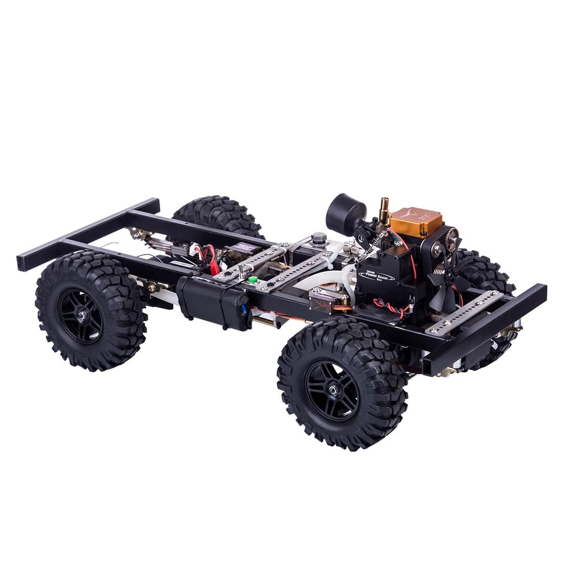 1/10 Scale 4WD Custom Nitro RC Car Chassis with Toyan 4-Stroke Engine RTR