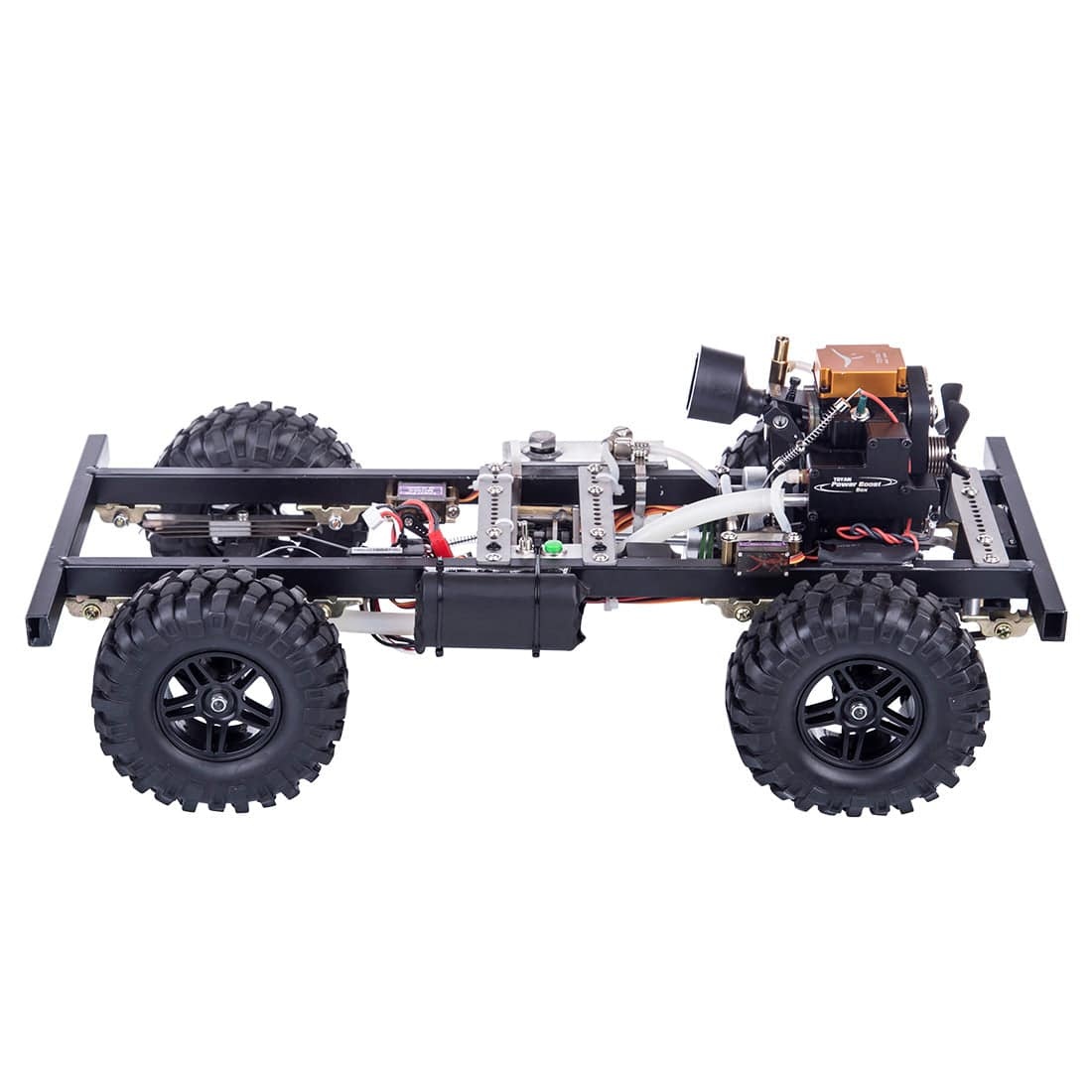 1/10 Scale 4WD Custom Nitro RC Car Chassis with Toyan 4-Stroke Engine RTR