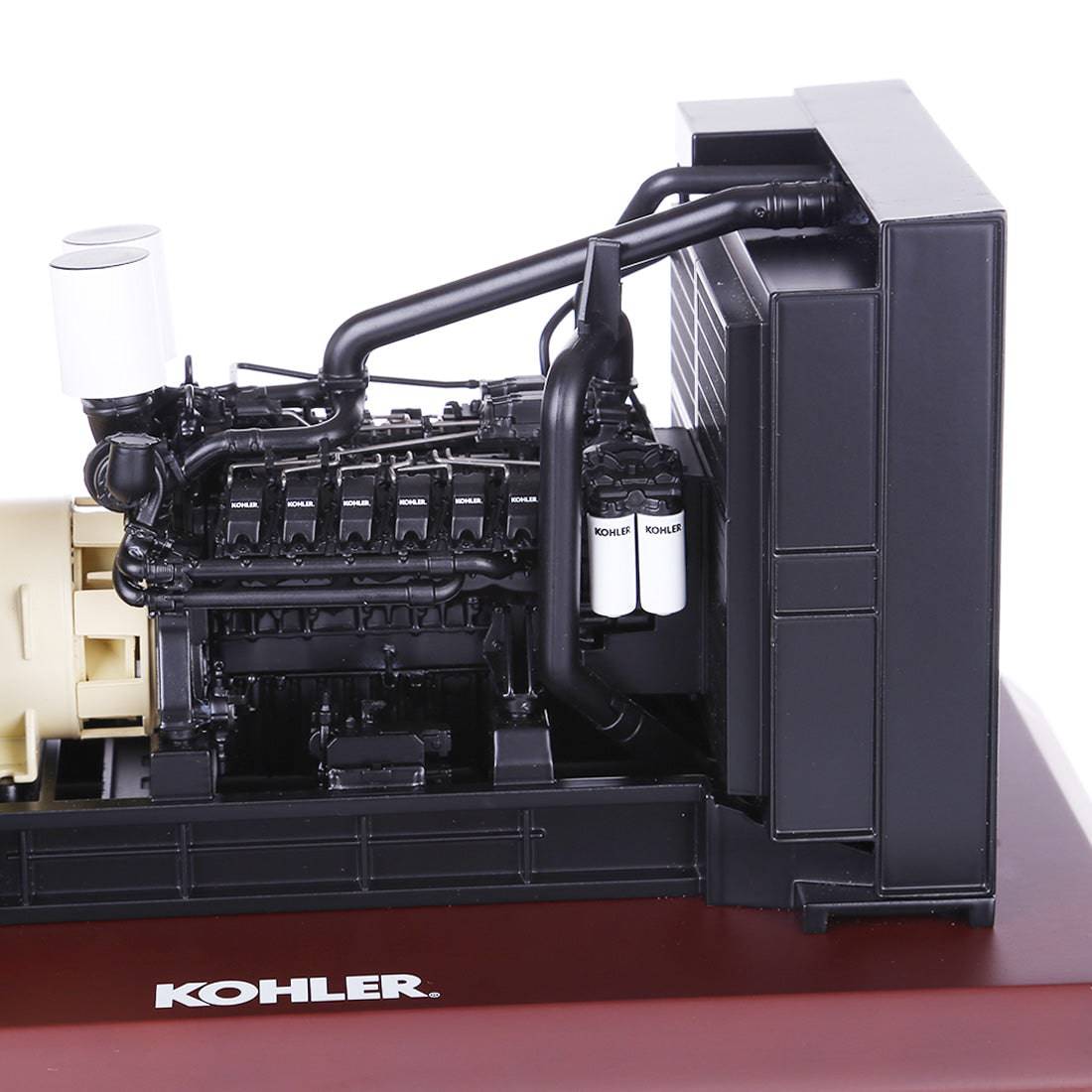1/20 Scale Kohler Diesel Generator Static Model Alloy Engine Replica