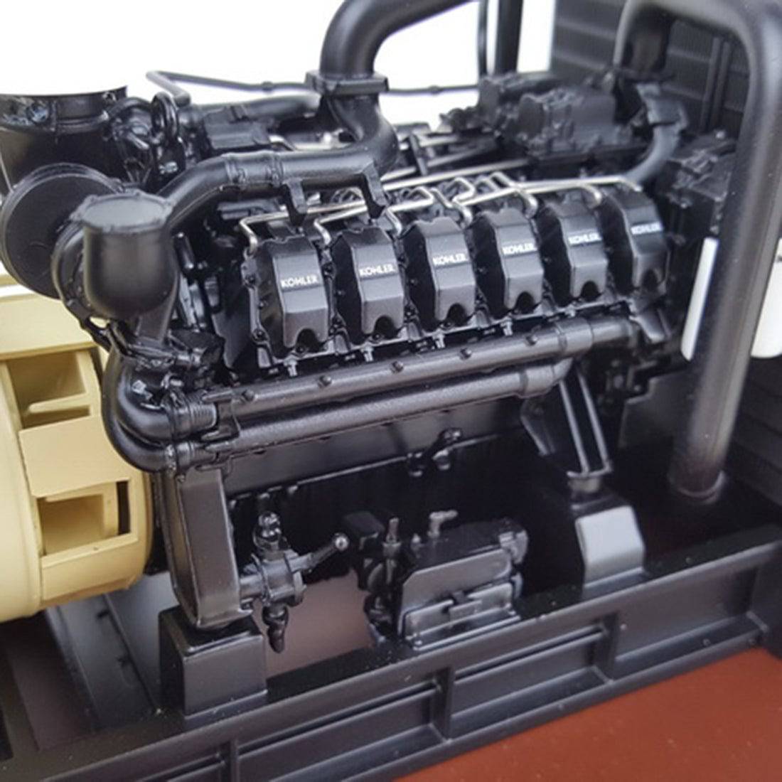1/20 Scale Kohler Diesel Generator Static Model Alloy Engine Replica