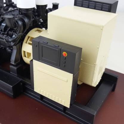 1/20 Scale Kohler Diesel Generator Static Model Alloy Engine Replica