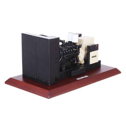 1/20 Scale Kohler Diesel Generator Static Model Alloy Engine Replica