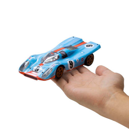 DIY RC Car Kit 1/28 Scale Le Mans Style Race Car to Build Complete Assembly Project with Rechargeable Controller-helloworld7