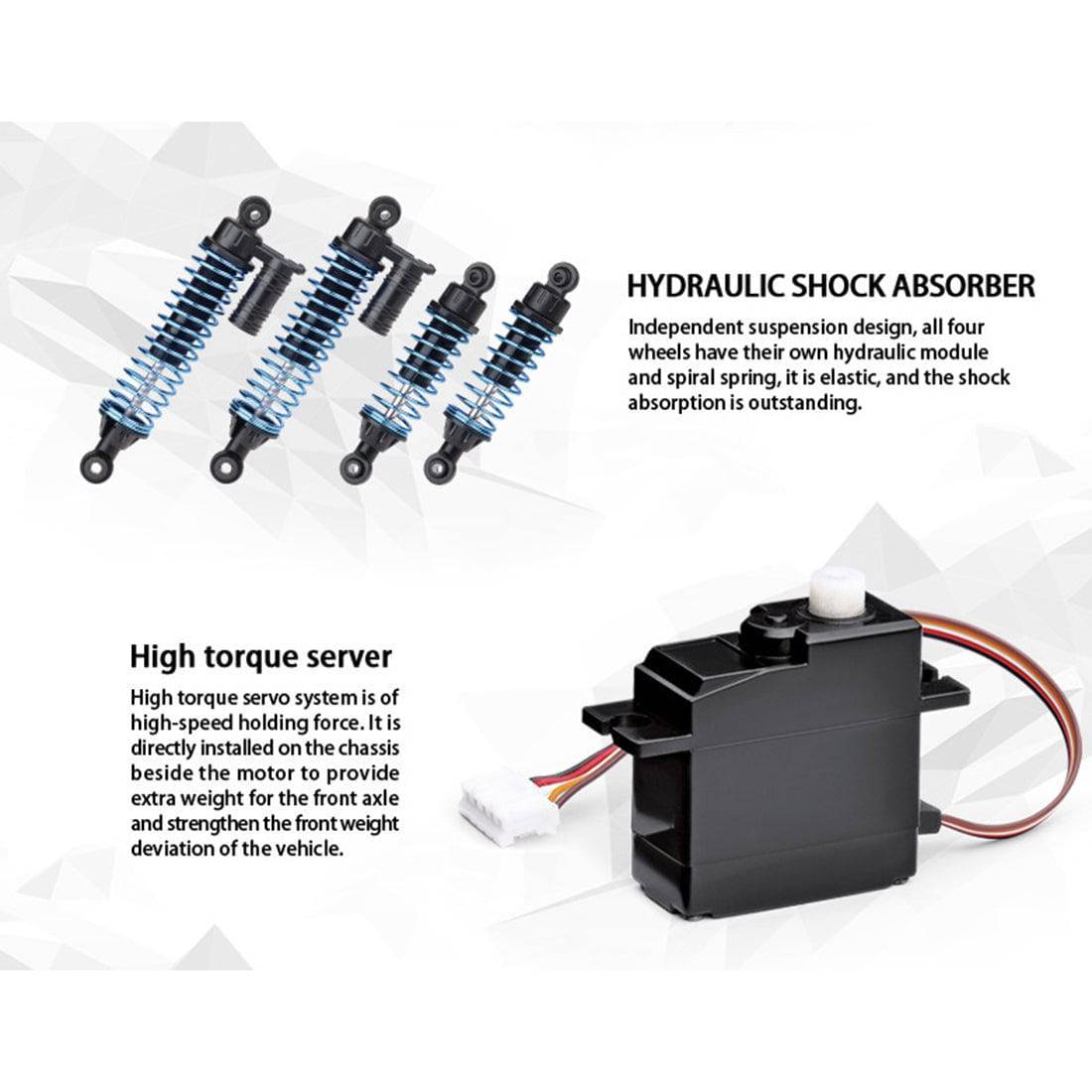 1/14 Scale 4WD 35km/h High Speed Electric RC Off Road Buggy RTR Red