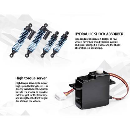 1/14 Scale 4WD 35km/h High Speed Electric RC Off Road Buggy RTR Red