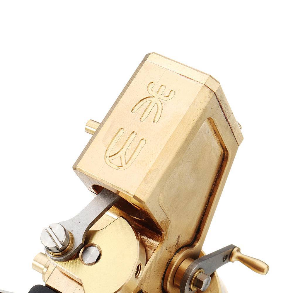 Mini Pure Copper Steam Engine Model Single Cylinder Physics Toy -helloworld7