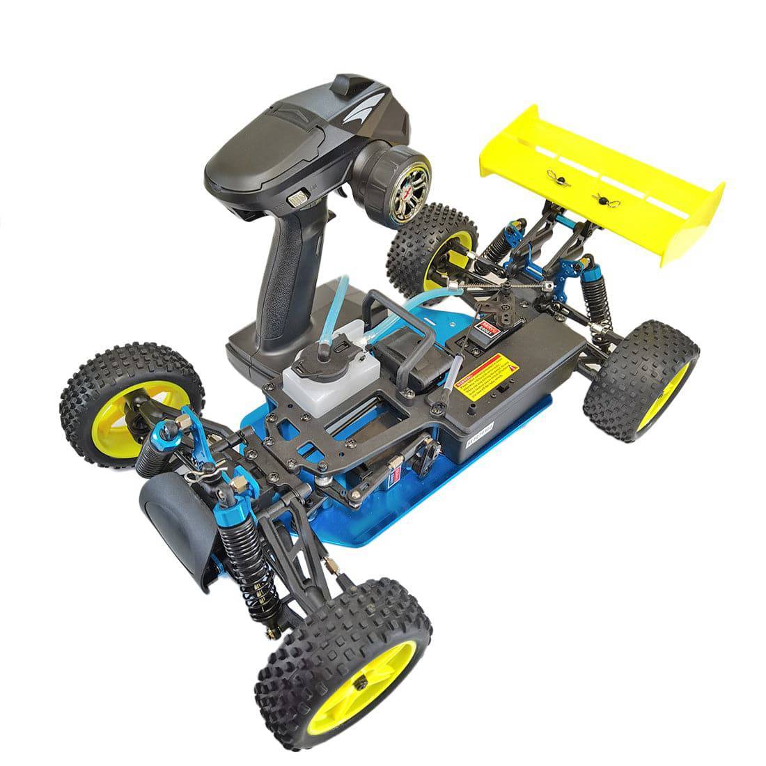 1/10 Scale 4WD Off-Road RC Car Chassis with TOYAN FS-S100A 4-Stroke Nitro Engine RTR