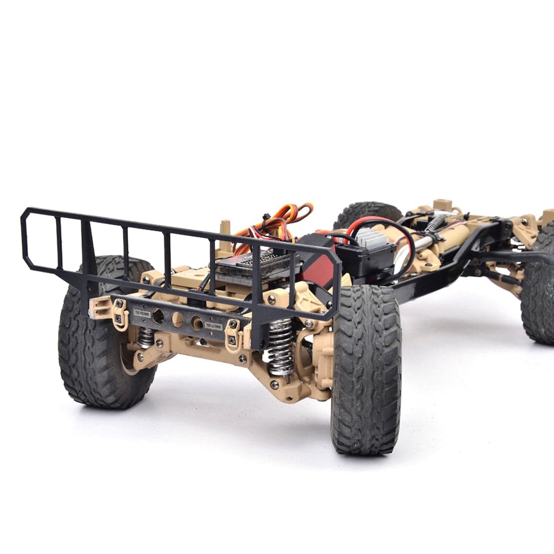 HG P408 1/10 Scale 4WD U.S. Military RC Truck with Lights and Sound 16CH-helloworld7