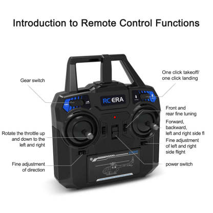 RC ERA C187 1/48 Scale EC-135 4CH Optical Flow Flybarless RC Helicopter RTF-helloworld7