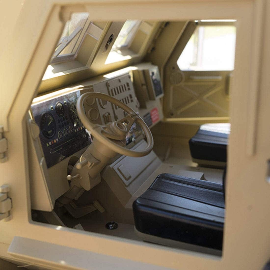 HelloWorld7-HG P602 Cougar 1/12 Scale 6WD RC Off-Road Military Truck 16CH High-Detail Model Vehicle