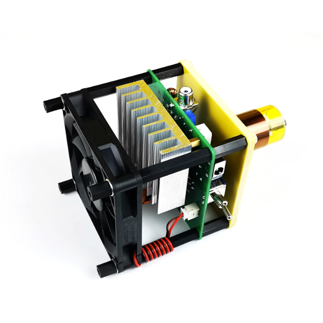 HelloWorld7-Wireless Power Plasma Candle HFSSTC Tesla Coil