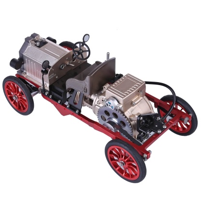 Teching Assembly Vintage Classic Car Metal Mechanical Model Toy with Electric Engine 310+pcs-helloworld7