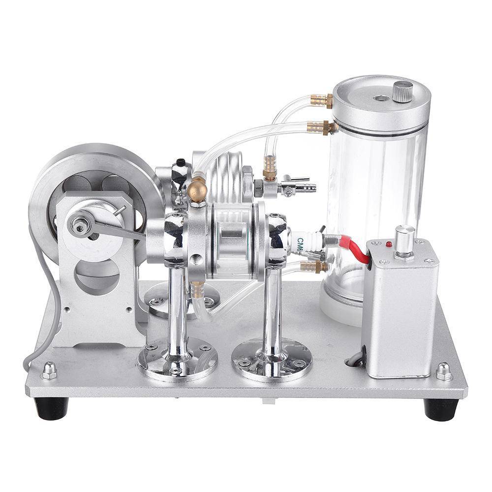 Transparent Combustion Chamber Hit and Miss Gas Engine Model Water Cooled STEM Physics Toy-helloworld7