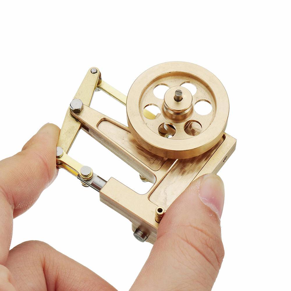 HelloWorld7-Micro Scale M81 Mini Steam Stirling Engine Model Gift Collection DIY Project Part