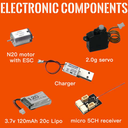 DIY RC Car Kit 1/28 Scale Le Mans Style Race Car to Build Complete Assembly Project with Rechargeable Controller-helloworld7