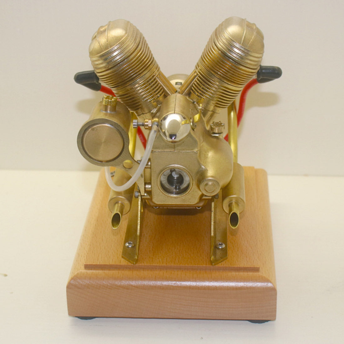 HelloWorld7-3.2cc Mini OHV Horizontal V-Twin Four-stroke Gasoline Engine ICE Model V35