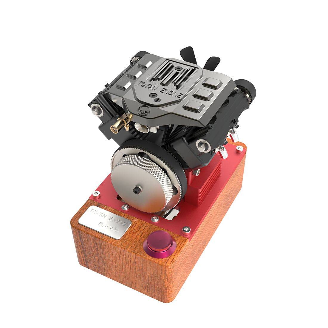 HelloWorld7-TOYAN V4 Engine Four Cylinder Four Stroke Methanol RC Engine FS-V400A