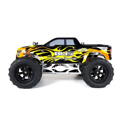 HelloWorld7-BM5 1/5 Scale Gas Powered RC Monster Truck 4WD 29cc Engine Off-Road RTR Vehicle