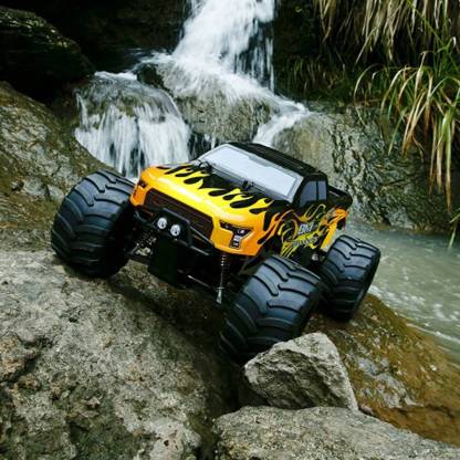 HelloWorld7-BM5 1/5 Scale Gas Powered RC Monster Truck 4WD 29cc Engine Off-Road RTR Vehicle