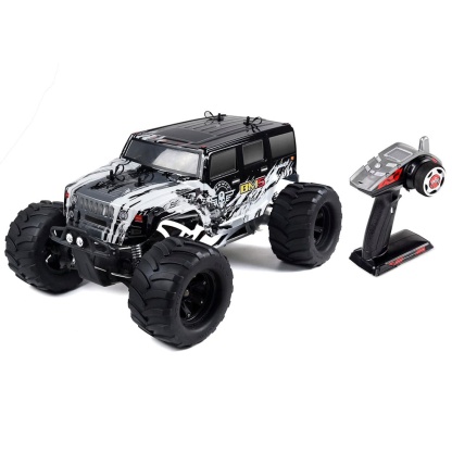 HelloWorld7-BM5 1/5 Scale Gas Powered RC Monster Truck 4WD 29cc Engine Off-Road RTR Vehicle