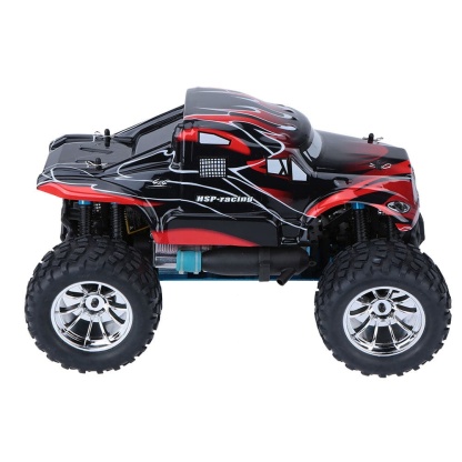 HelloWorld7-HSP 94188 1/10 RC Remote Control Nitro Gas Powered Monster Truck 4WD W/VX18 Engine