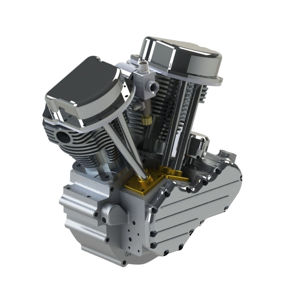 CISON FG-VT157 15.7cc V-Twin 4 Stroke Gasoline Engine Model High Torque RC Power-helloworld7