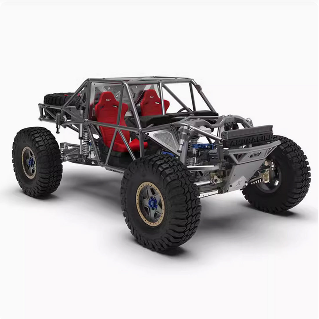 Capo CUB1 1/18 Scale Full Metal 4WD RC Crawler Kit with 2-Speed Gearbox & Diff Lock