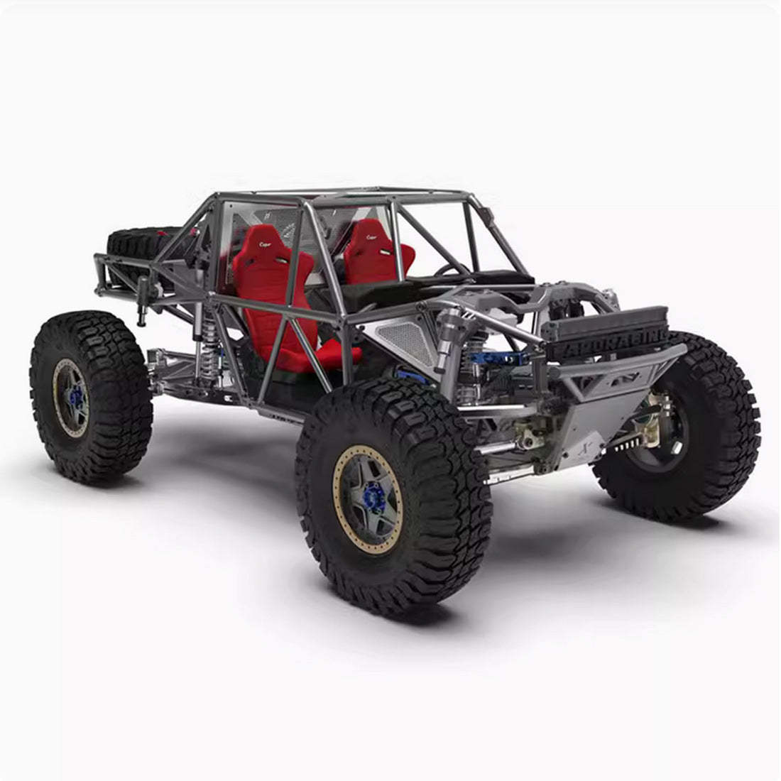 Capo CUB1 1/18 Scale Full Metal 4WD RC Crawler Kit with 2-Speed Gearbox & Diff Lock
