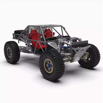 Capo CUB1 1/18 Scale Full Metal 4WD RC Crawler Kit with 2-Speed Gearbox & Diff Lock