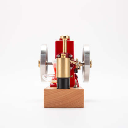 ENJOMOR 6cc Vintage Green Hit and Miss Gas Engine Model 4 Stroke Stationary Engine Gift-helloworld7