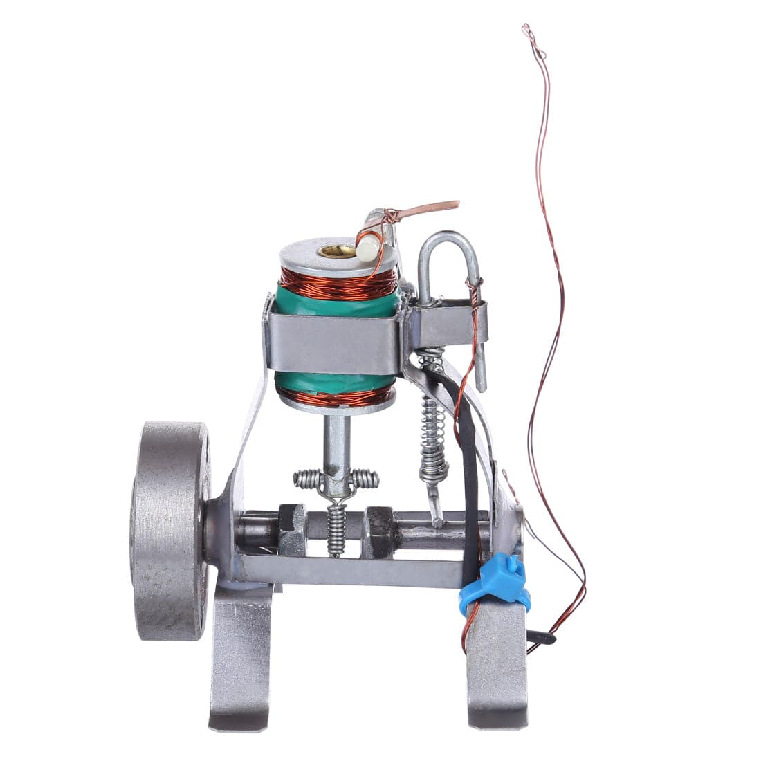 Electromagnetic Single Cylinder Engine Model Solenoid Motor Science Physics Desk Gift-helloworld7