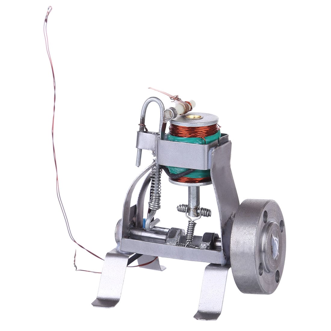 Electromagnetic Single Cylinder Engine Model Solenoid Motor Science Physics Desk Gift-helloworld7