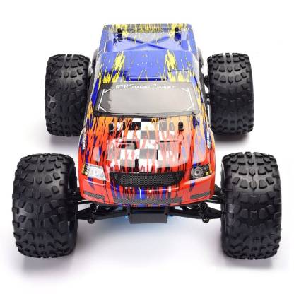 HelloWorld7-HSP 94188 1/10 RC Remote Control Nitro Gas Powered Monster Truck 4WD W/VX18 Engine