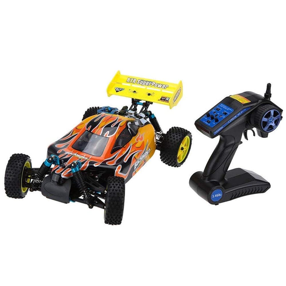 HSP 94166 Backwash 1/10 Scale 4WD Nitro Gas Powered Off-Road Buggy 2-Speed RTR-helloworld7