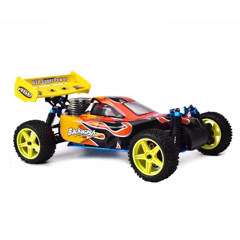 HSP 94166 Backwash 1/10 Scale 4WD Nitro Gas Powered Off-Road Buggy 2-Speed RTR-helloworld7