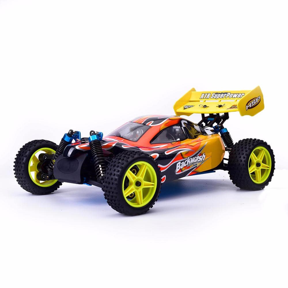 HSP 94166 Backwash 1/10 Scale 4WD Nitro Gas Powered Off-Road Buggy 2-Speed RTR-helloworld7
