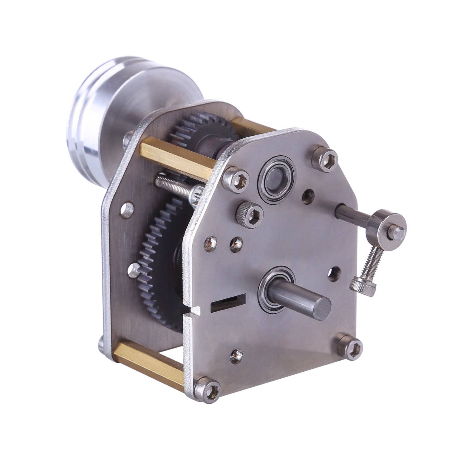 1/10 RC Car Metal Gearbox Transmission with Pulley for Toyan FS-S100 Reverse Neutral Forward