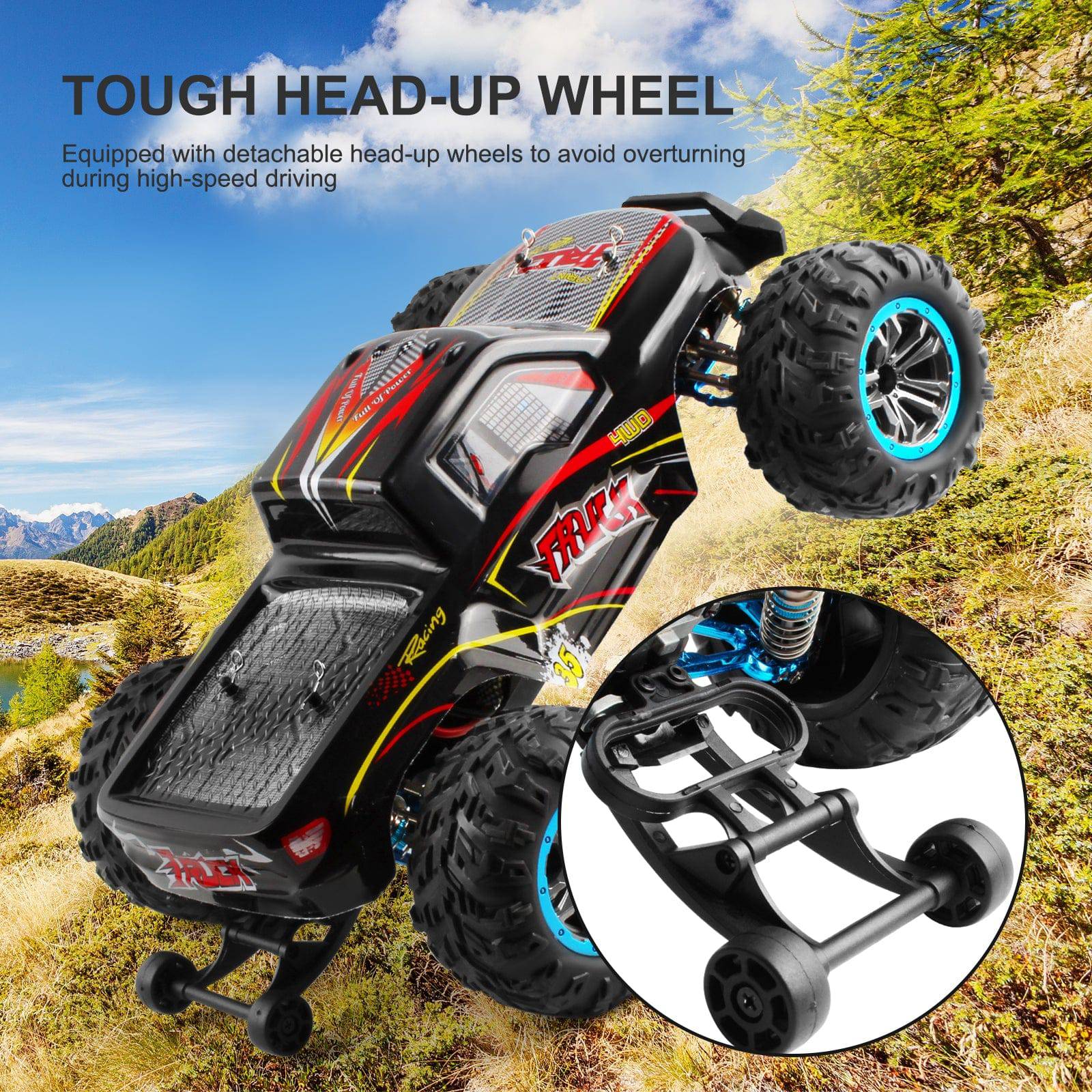 1/10 Scale 4WD 80km/h Brushless High Speed Electric RC Off Road Racing Car-helloworld7