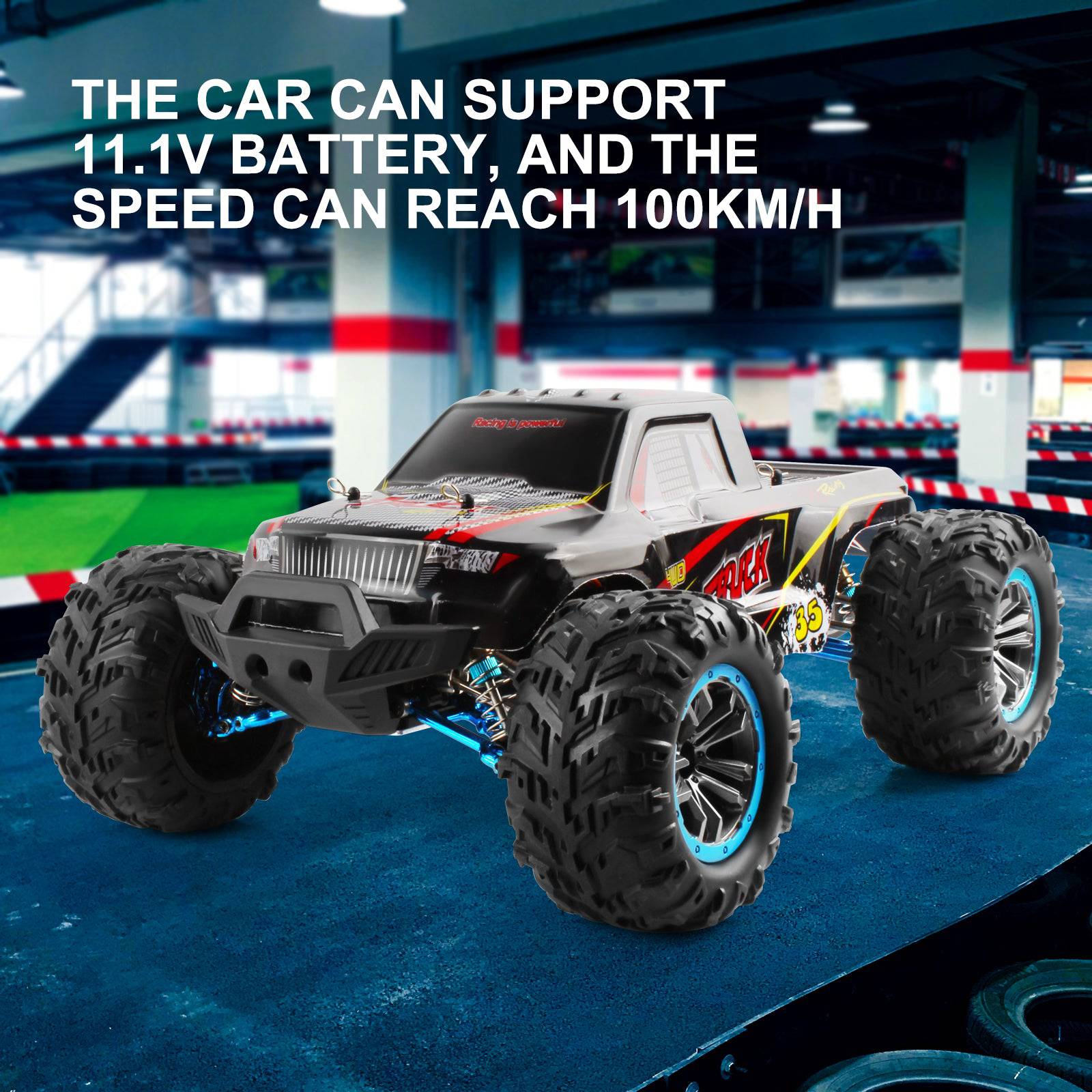 1/10 Scale 4WD 80km/h Brushless High Speed Electric RC Off Road Racing Car-helloworld7