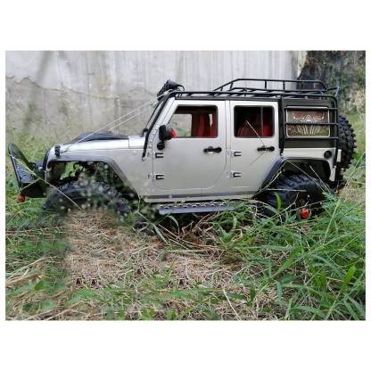 1/10 Scale Full Metal 4WD Custom RC Crawler Truck with Portal Axles Ackermann Steering 6H Runtime