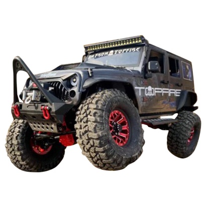 1/10 Scale Full Metal 4WD Custom RC Crawler Truck with Portal Axles Ackermann Steering 6H Runtime