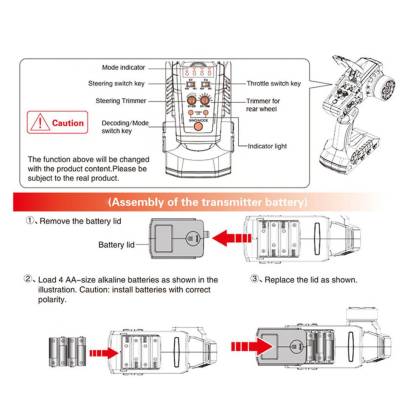 HG 1/12 Scale 8x8 RC Military Truck All-Terrain Off-Road Vehicle KIT