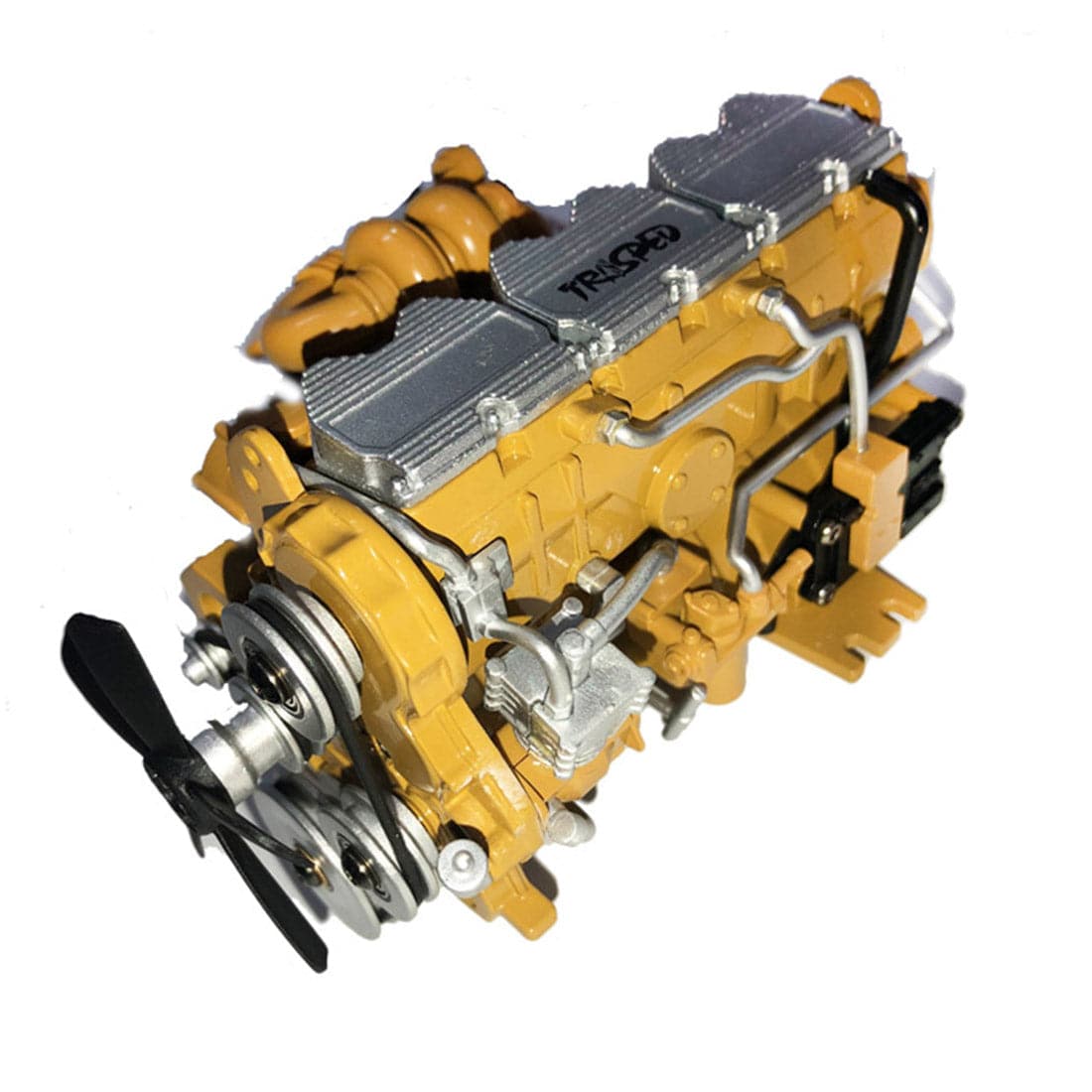 1/12 Zinc Alloy Diesel Engine Model HG 6ASS-P01 for HG-P602 RC Truck