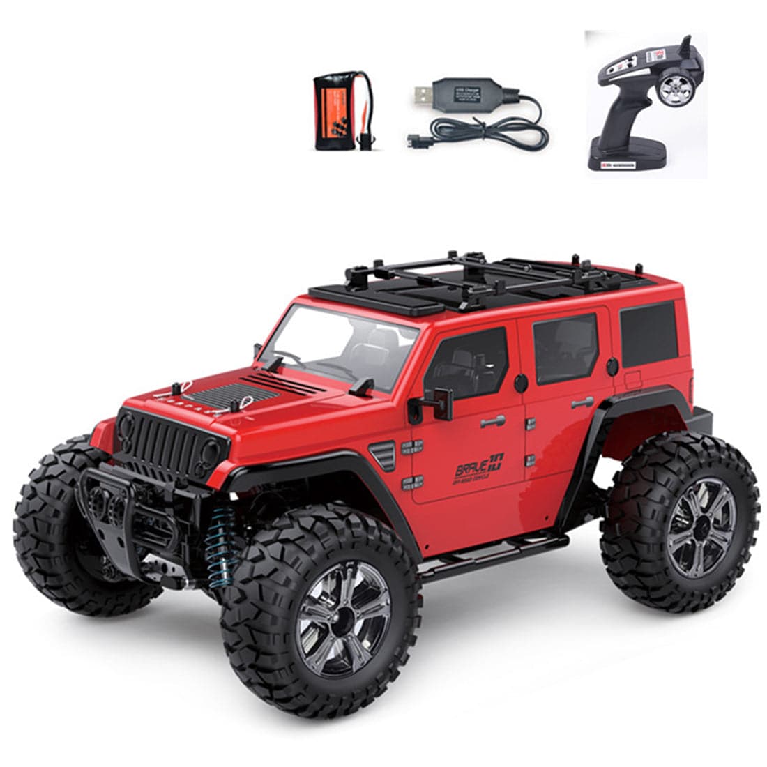 1/14 Scale 4WD 35km/h High Speed Electric RC Off Road Buggy RTR Red-helloworld7