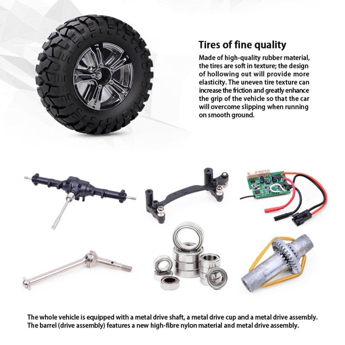 1/14 Scale 4WD 35km/h High Speed Electric RC Off Road Buggy RTR Red-helloworld7