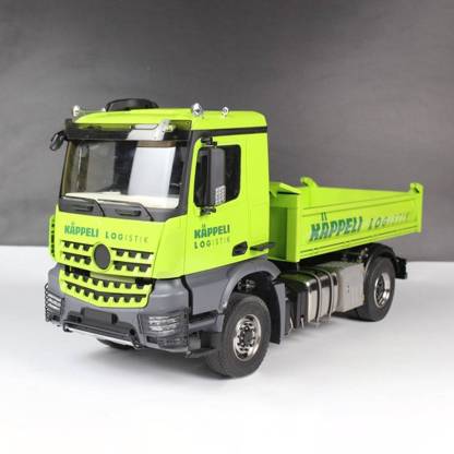 1/14 Scale 4x4 RC Dump Truck RTR Heavy Duty Hydraulic Dumper with Full Light and Sound System