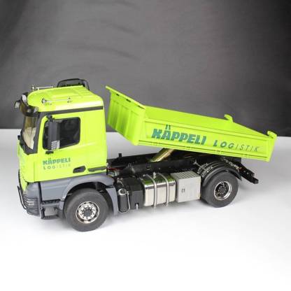 1/14 Scale 4x4 RC Dump Truck RTR Heavy Duty Hydraulic Dumper with Full Light and Sound System