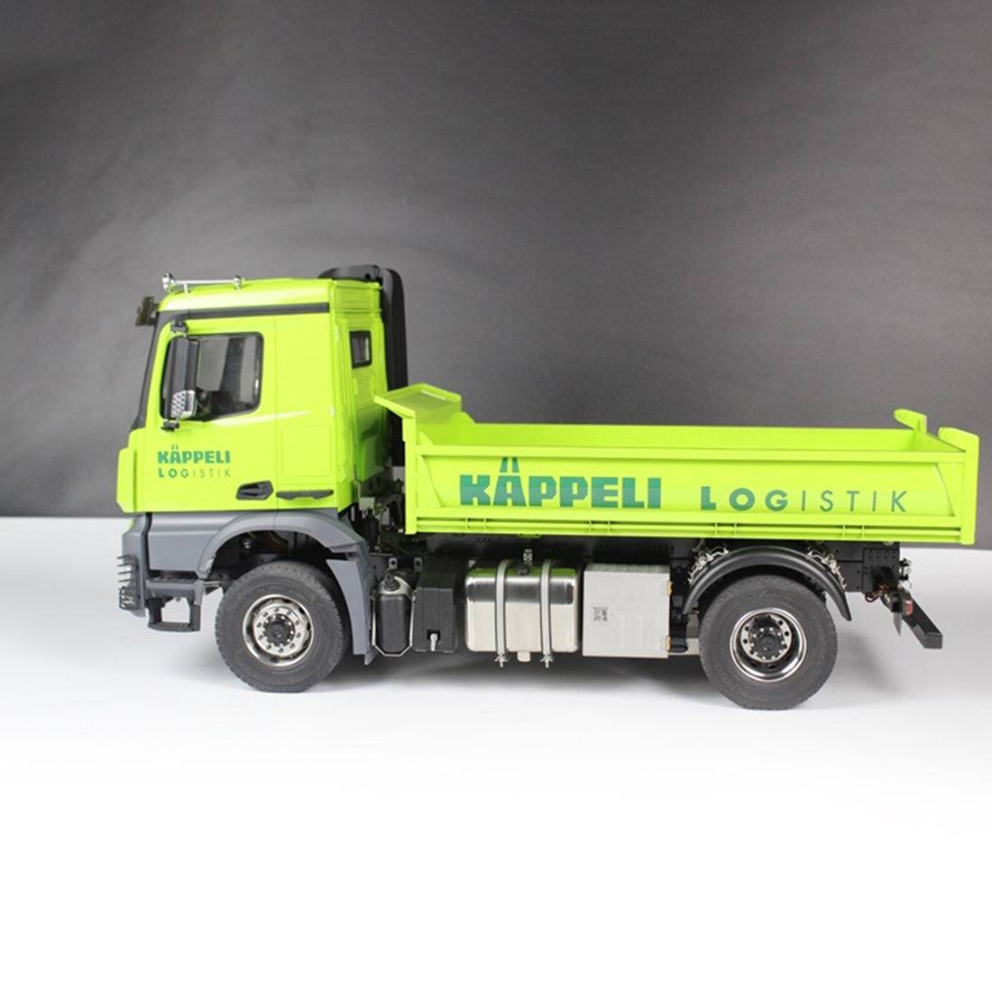 1/14 Scale 4x4 RC Dump Truck RTR Heavy Duty Hydraulic Dumper with Full Light and Sound System