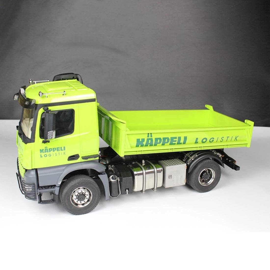 1/14 Scale 4x4 RC Dump Truck RTR Heavy Duty Hydraulic Dumper with Full Light and Sound System